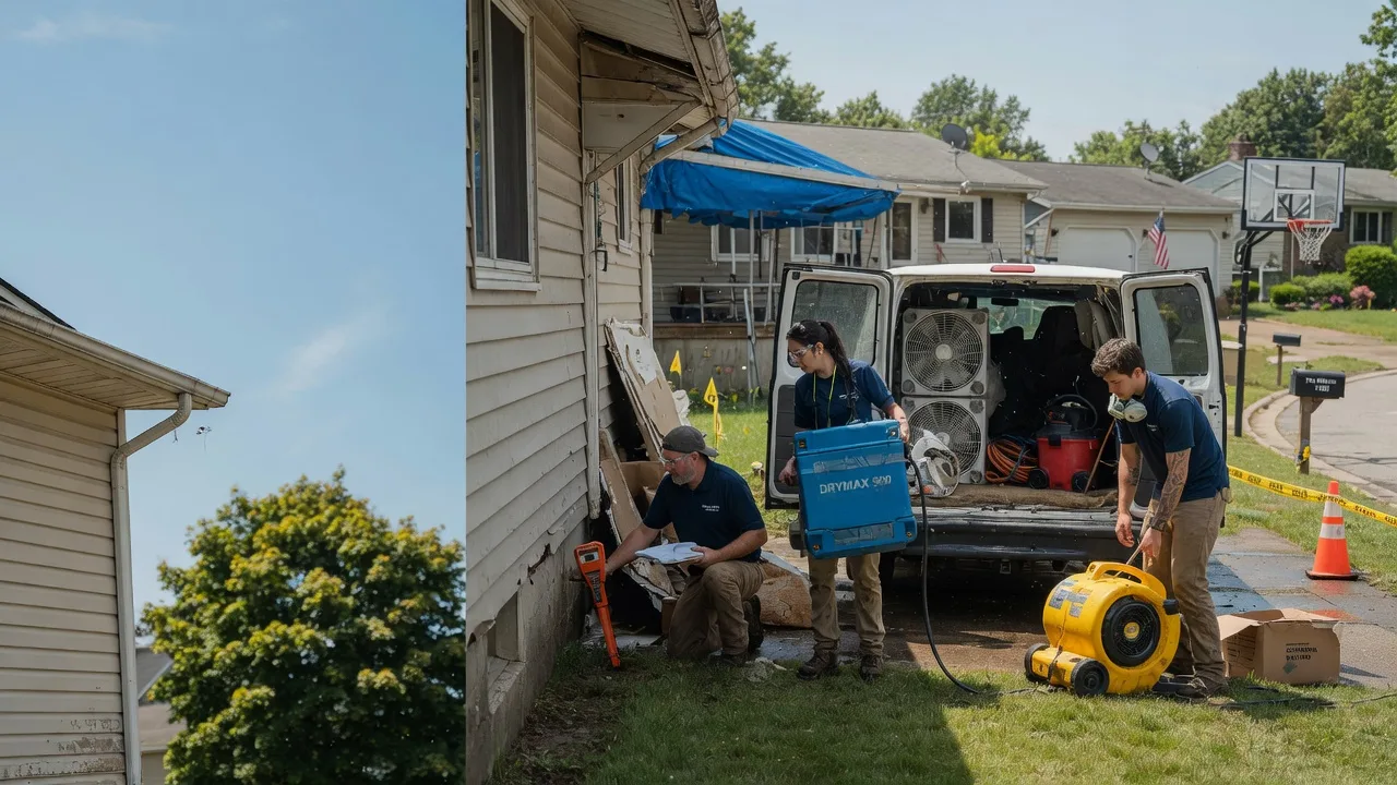 Ceiling Leak Cleanup in South Burlington, VT near me